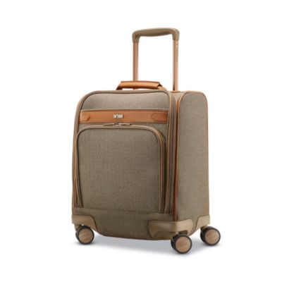 Hartmann Herringbone Deluxe Underseat Carry On Spinner