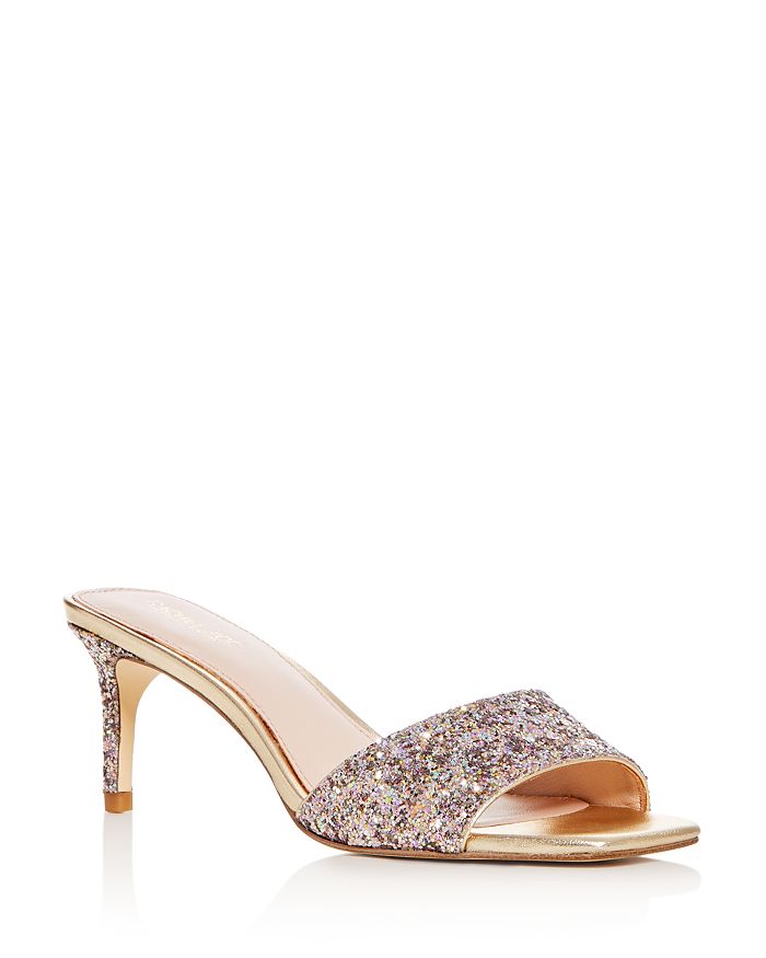 Rachel Zoe Women's Samantha Kitten-Heel Slide Sandals | Bloomingdale's