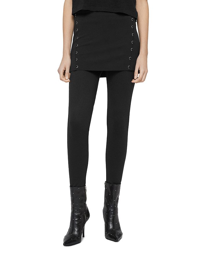 ALLSAINTS Daner Terro Skirt Overlay Leggings Bloomingdale s