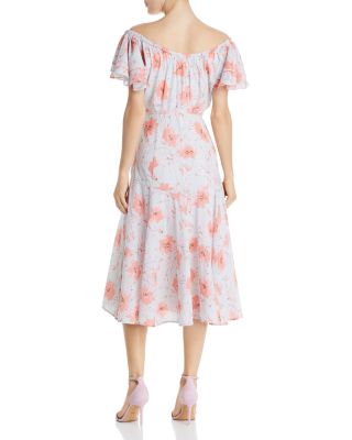 strapless open back dress Rebecca Taylor