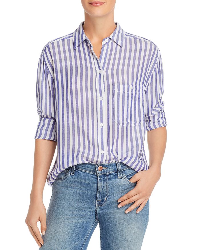 Rails Janelle Striped Shirt | Bloomingdale's