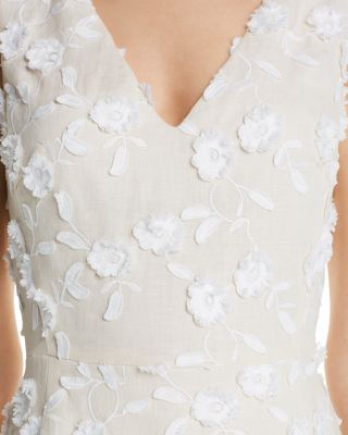 Rebecca Taylor Nicola Floral-Embroidered Dress | Bloomingdale's