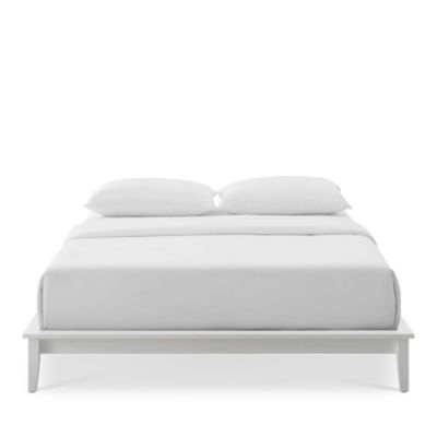 Lodge Wood Platform Bed Frame