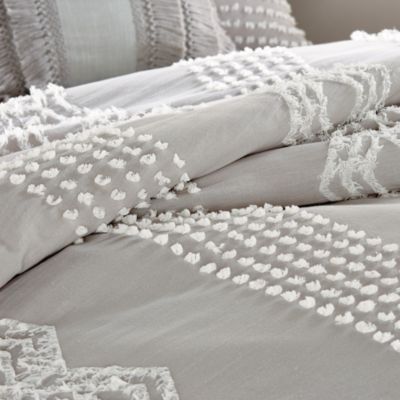 Cut Geo Duvet Cover, King