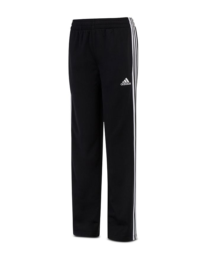 Shop Adidas Originals Boys' Iconic Tricot Pants - Big Kid In Black