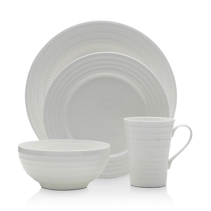 Shop Mikasa Nellie White 16-piece Dinnerware Set