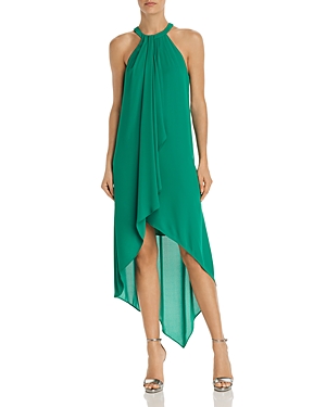 Bcbgmaxazria High/low Draped Gown - 100% Exclusive In Light Kelly Green