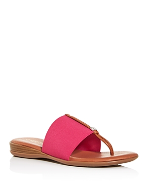 ANDRE ASSOUS WOMEN'S NICE THONG SANDALS,NICE-PO