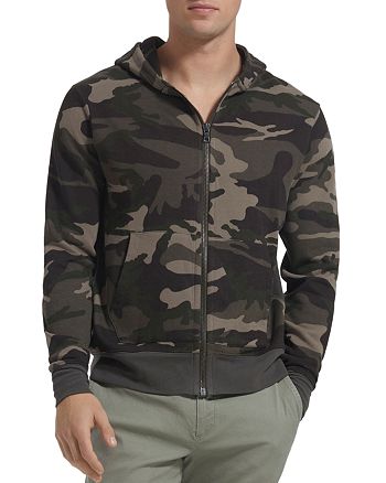 ATM Anthony Thomas Melillo Camouflage Print French Terry Hoodie ...