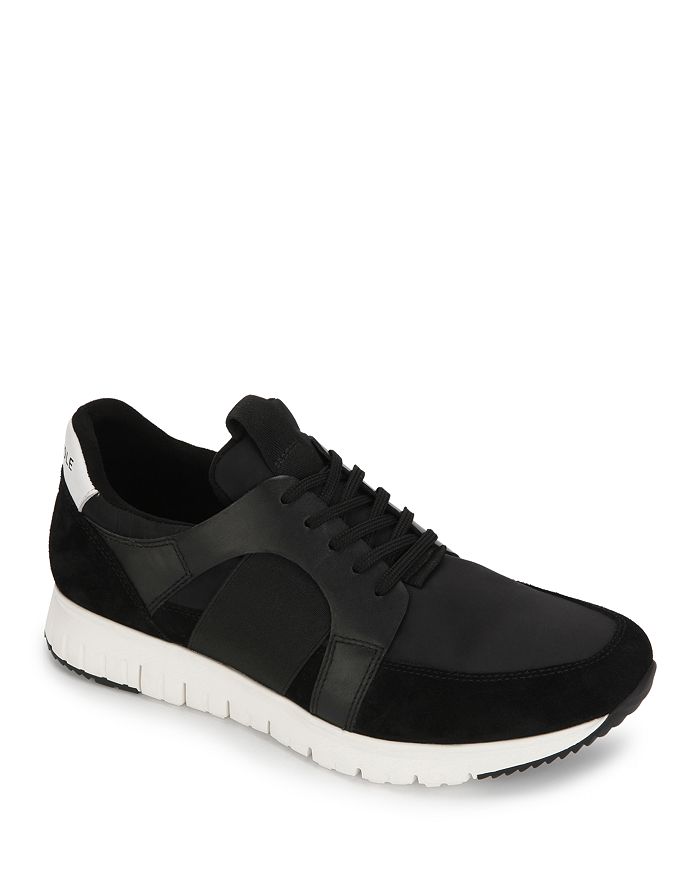 Kenneth Cole Men s Bailey Jogger B Leather Lace up Sneakers In Black ModeSens
