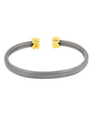 Good Tous 18k Mesh Bangle