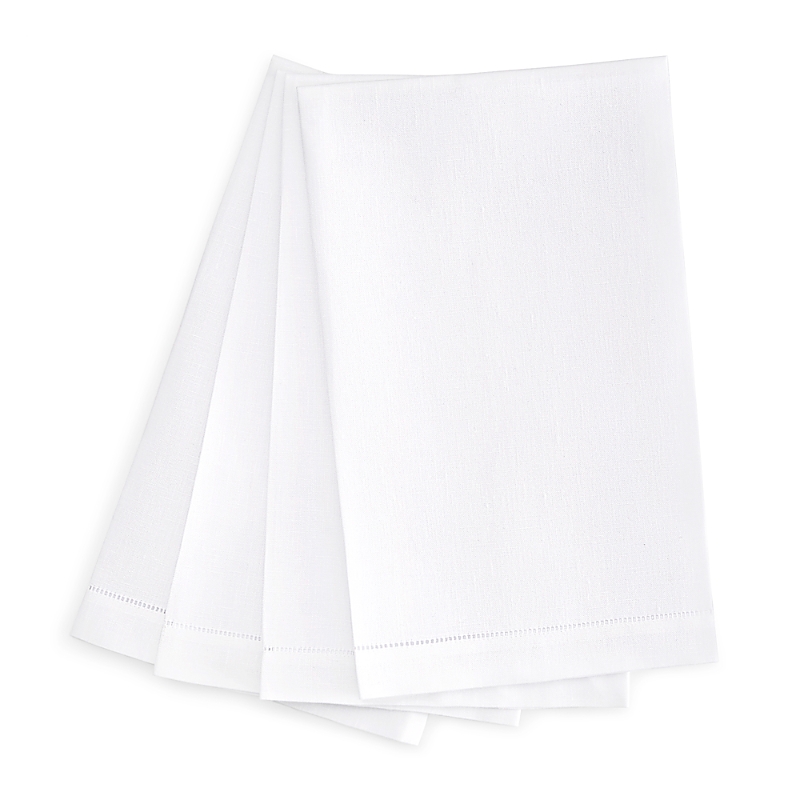 Sferra Classico Guest Towels, Set Of 4 In White