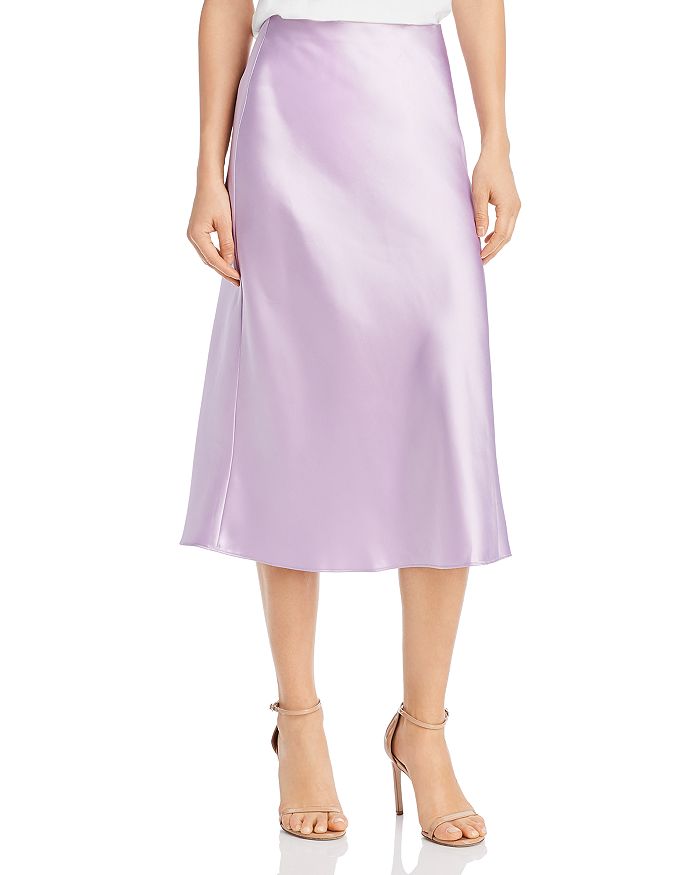 Aqua Midi Slip Skirt - 100% Exclusive In Lavender
