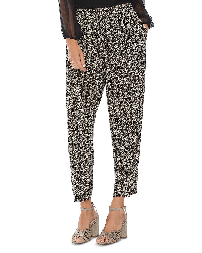 VINCE CAMUTO Petite Paisley Pants Bloomingdale s