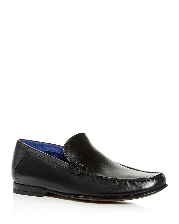 TED BAKER MEN'S LASSIL LEATHER MOC-TOE LOAFERS,918140