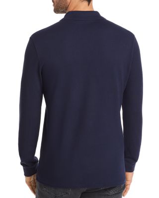 Classic Fit Long-Sleeve Piqu&eacute; Polo Shirt