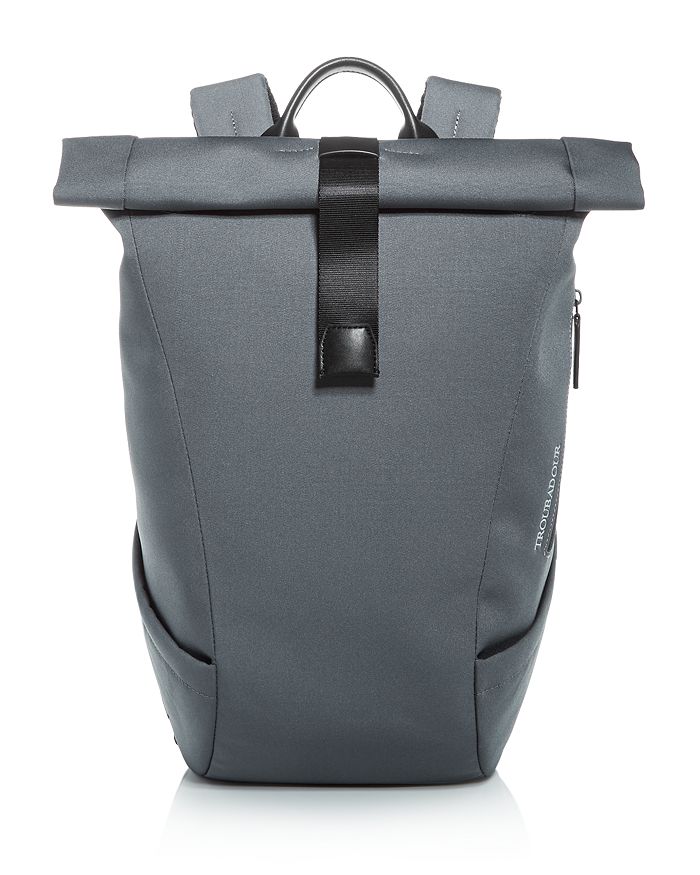 Troubadour Explorer Range Quickdraw Nylon Backpack In Gray