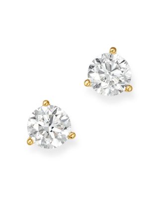 bloomingdale's diamond stud earrings