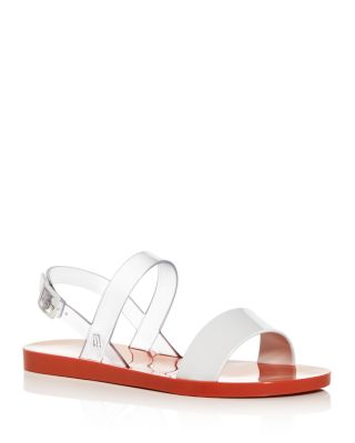 melissa lip ad sandals