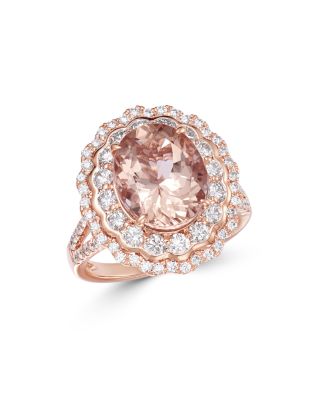 statement morganite rings