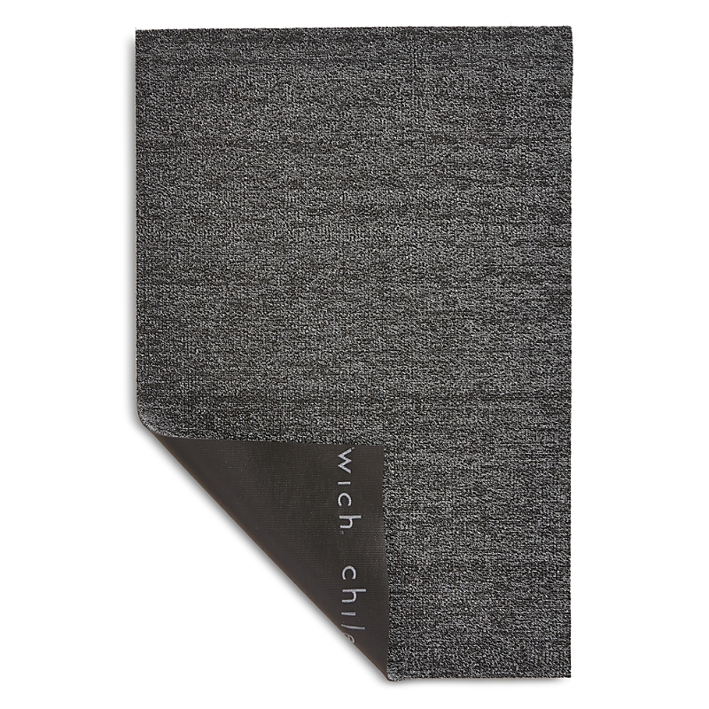 Chilewich Heathered Shag Utility Mat, 24 X 36 In Black