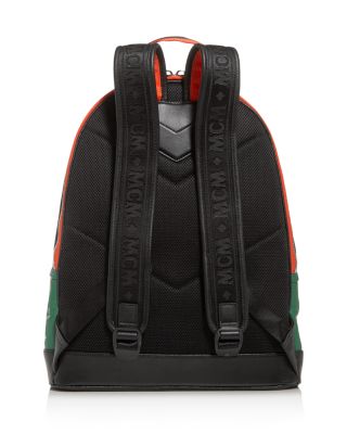 MCM Resnick Reflective Logo Print Backpack | Bloomingdale display picture 1