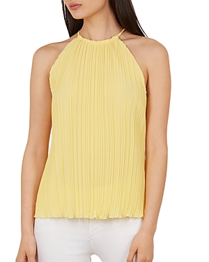 TED BAKER LOHLOH PLEATED TOP,WMB-LOHLOH-WH9W
