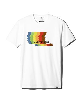 Kid Dangerous - x Native Son Rainbow Graphic Tee
