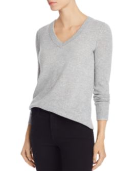 AQUA - V-Neck Cashmere Sweater - 100% Exclusive
