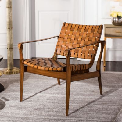 Couture Dilan Leather Safari Chair