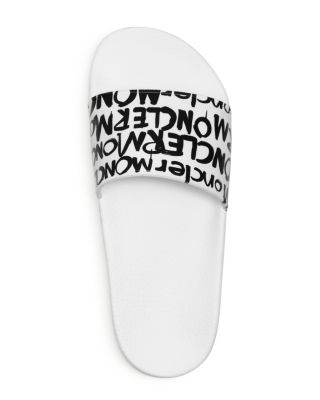 【関税＆送料込み】Moncler Jeanne Rubber Slides Moncler Women's Jeanne Logo Slide Sandals | Bloomingdale's