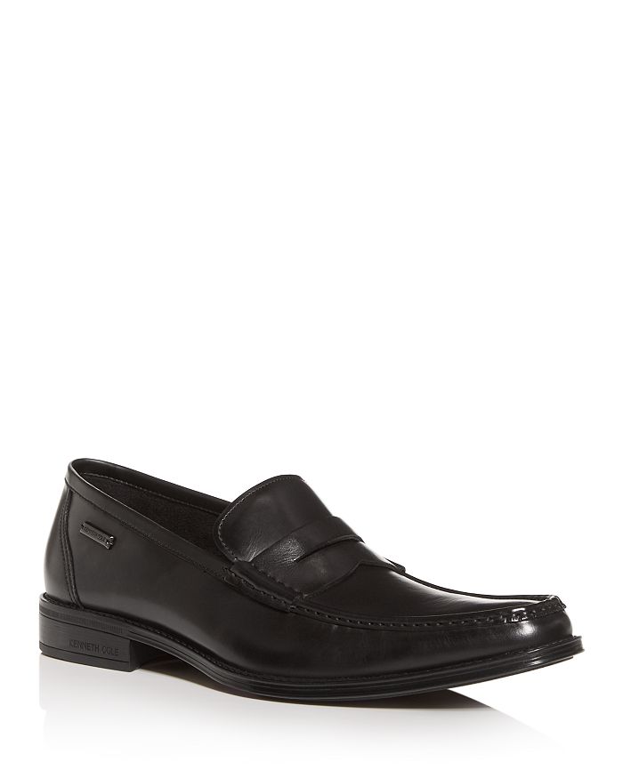Kenneth Cole Men's Micah Leather Penny Loafers In Black