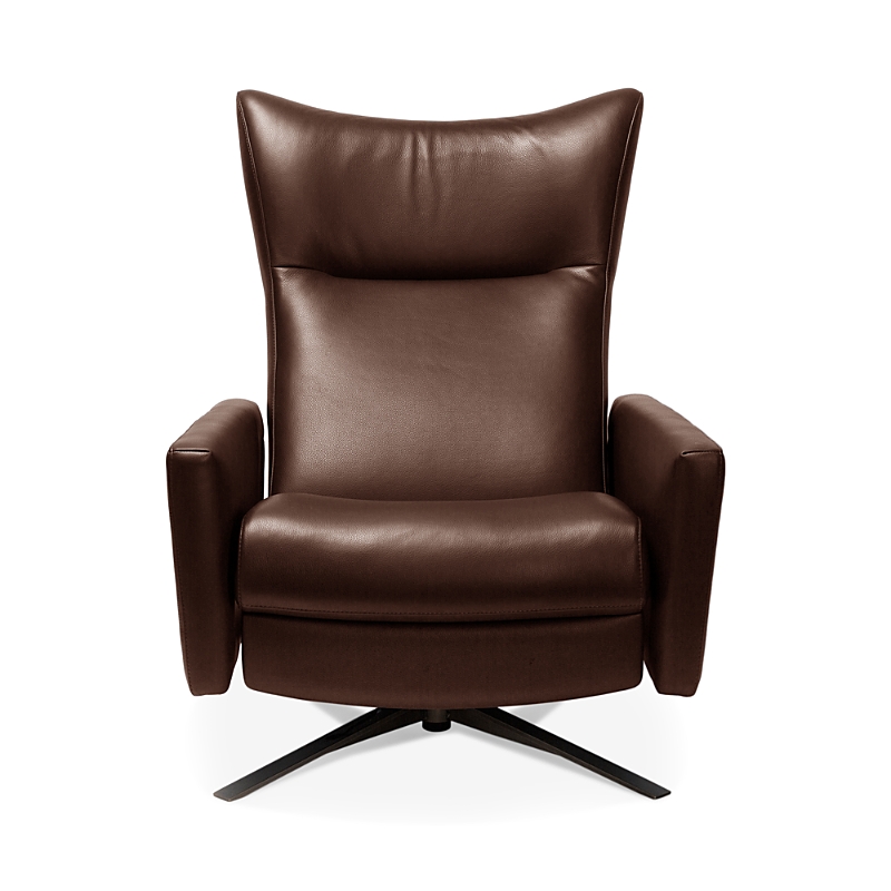 American Leather Stratus Comfort Air Chair In Bison Tobacco
