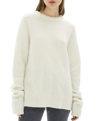 helmut lang elbow cut out sweater