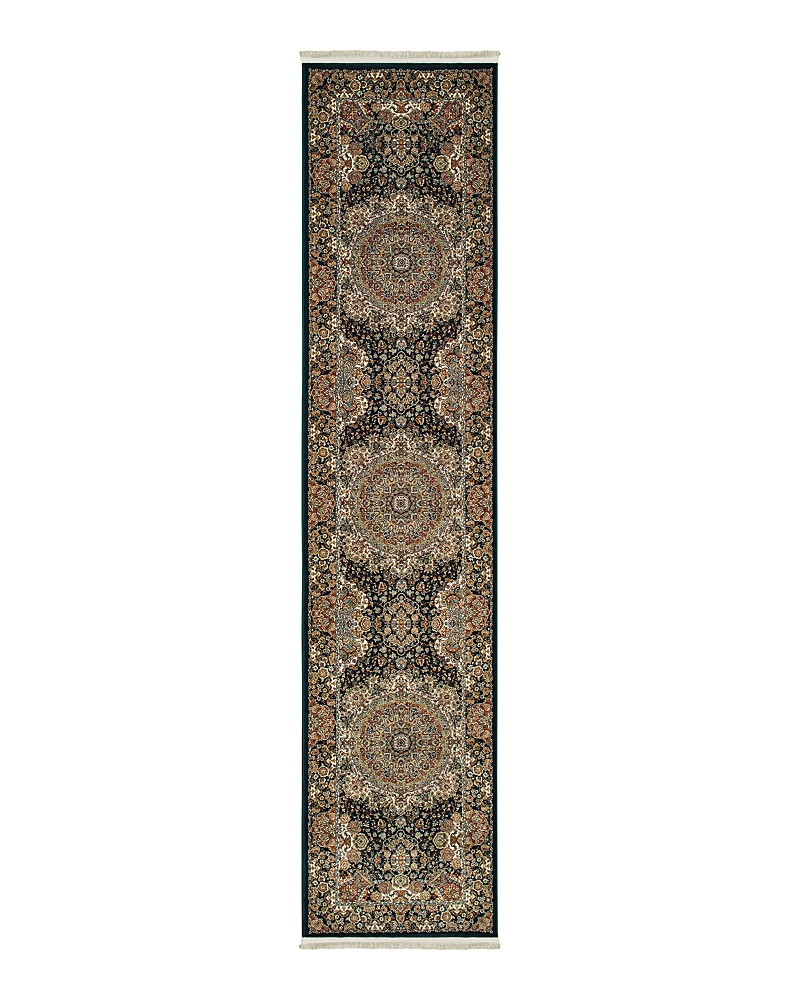 Oriental Weavers Masterpiece 5501k Runner Rug, 2'3 X 10' In Navy/multi