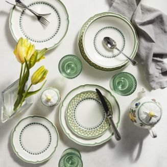 Villeroy & Boch French Garden Green Lines Dinnerware