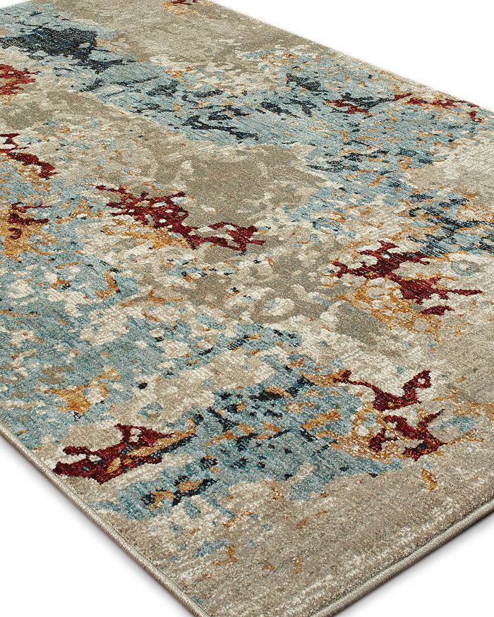 Shop Oriental Weavers Evolution 8043k Area Rug, 6'7 X 9'6 In Beige/blue