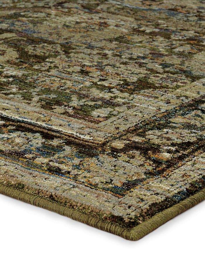 Oriental Weavers Andorra 7125c Area Rug, 3'3 X 5'2 In Green/brown