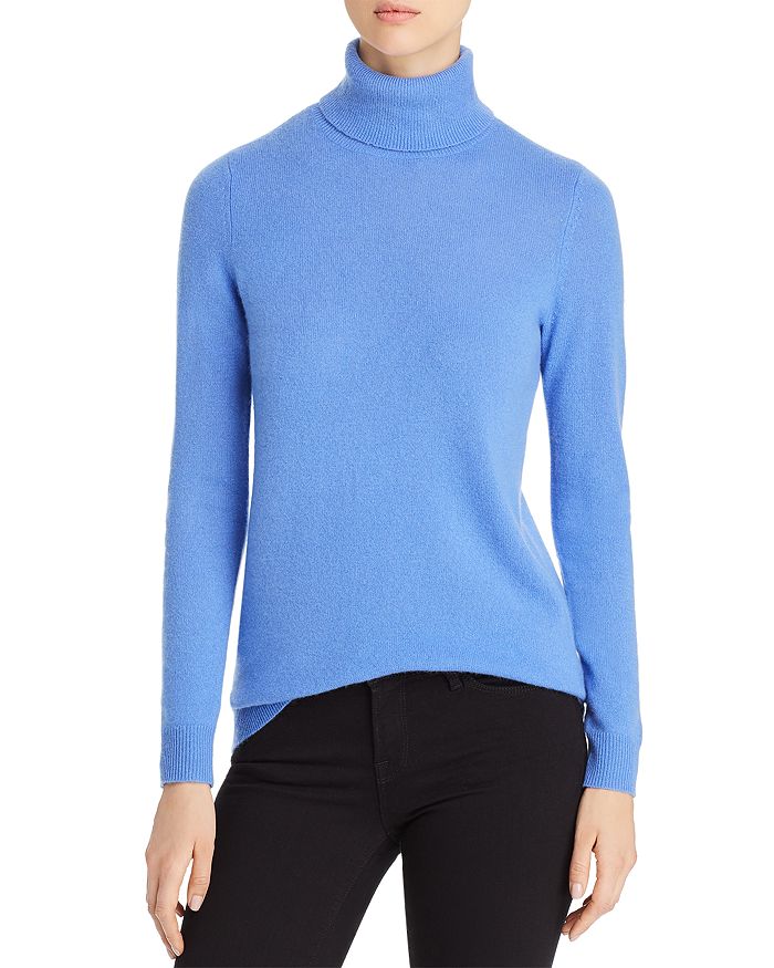 C By Bloomingdale's Cashmere Turtleneck Sweater - 100% Exclusive In Cornflower