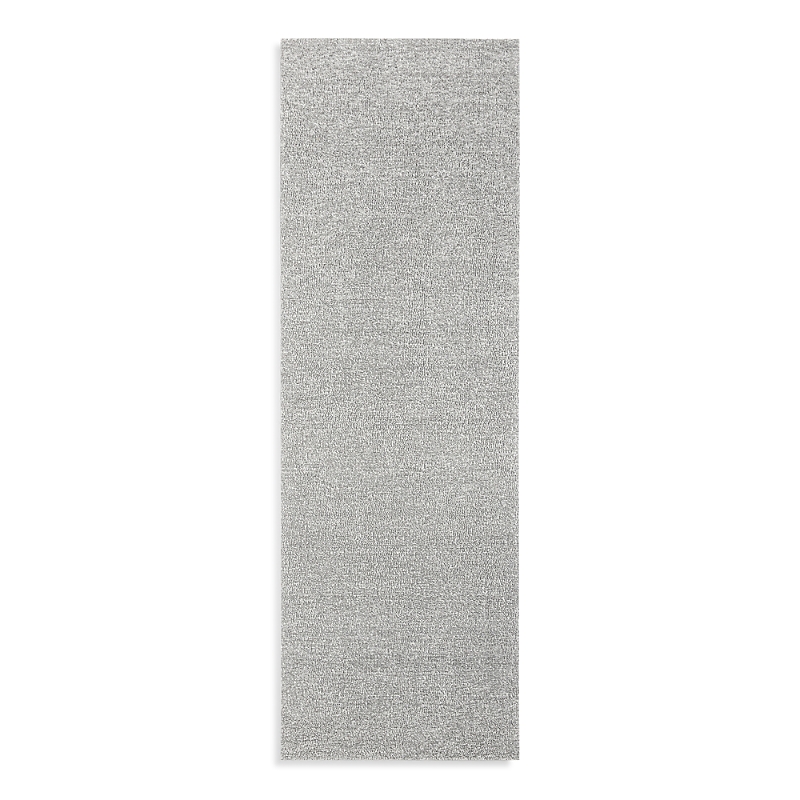 Chilewich Heathered Shag Runner, 24 X 72 In Fog