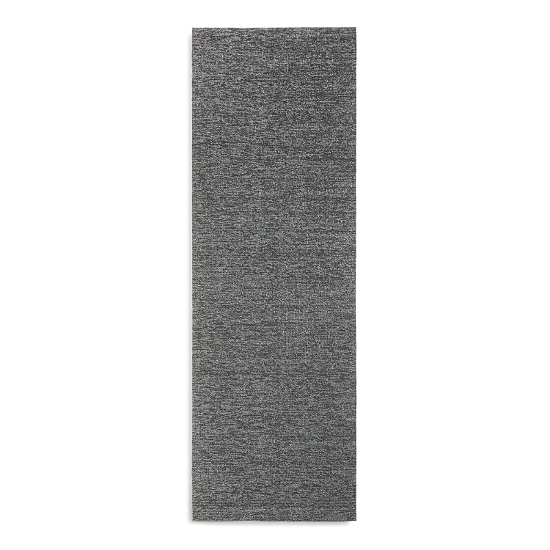 Chilewich Heathered Shag Runner, 24 X 72 In Gray