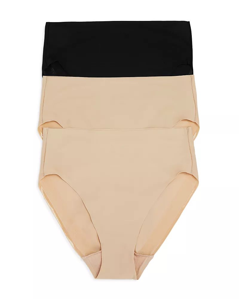 Tc Fine Intimates Micro High-Cut Briefs, Set of 3