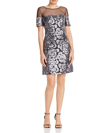Tadashi Shoji Embroidered Floral Sequin Dress Bloomingdale S You'll receive email and feed. bloomingdale s