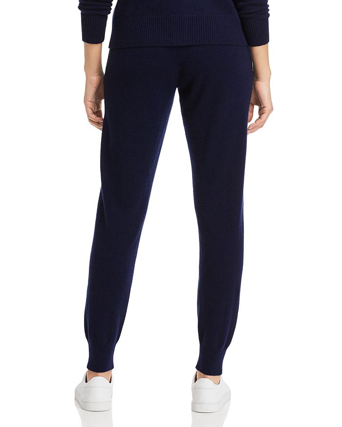 Shop C By Bloomingdale's Cashmere Jogger Pants - 100% Exclusive In Navy