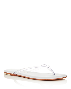 Tkees Silver Showers Metallic Flip-flops In Lily Clear