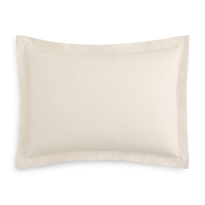 Matouk Luca Satin Stitch Boudoir Sham In Beech