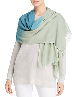 Eileen Fisher Ombre Scarf In River