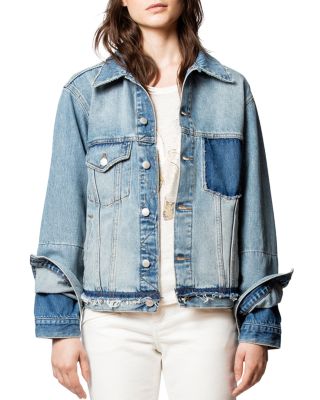 zadig voltaire jeans jacket