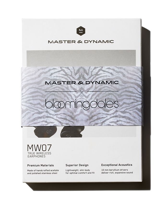 Master & Dynamic Style Kingdom Mw07 True Wireless Earbuds - 100% Exclusive In Tortoise Shell