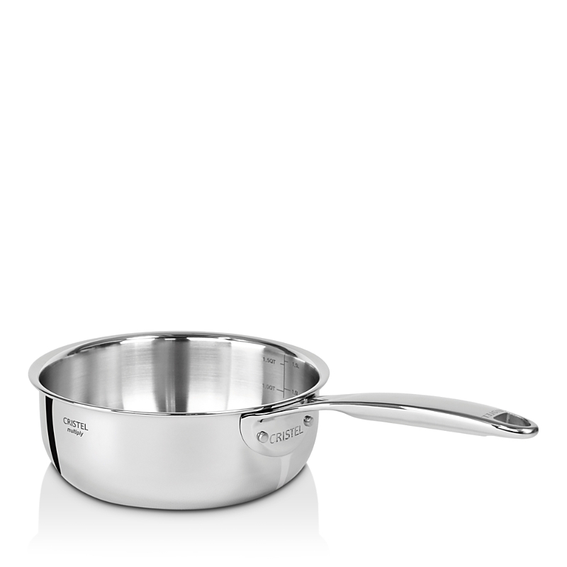 Cristel Castel' Pro 1.45-qt. Saucepan In Silver